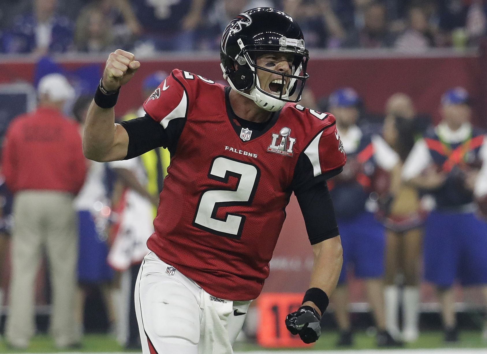 APTOPIX Patriots Falcons Super Bowl Football